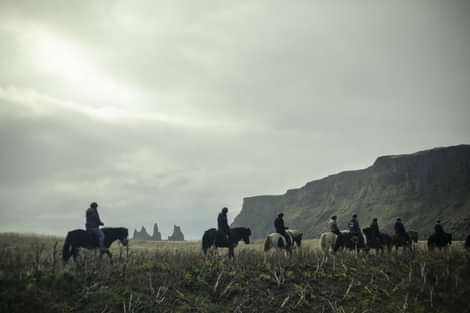 Wonderful view from the small village of Vík