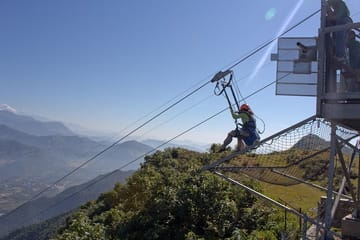 Pokhara Zipline Flying Adventure – Soar Above the Himalayas