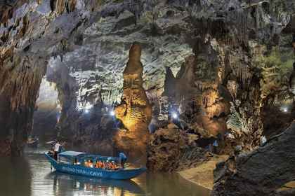 Phong Nha Cave and Dark Cave Guided Tour from Dong Hoi