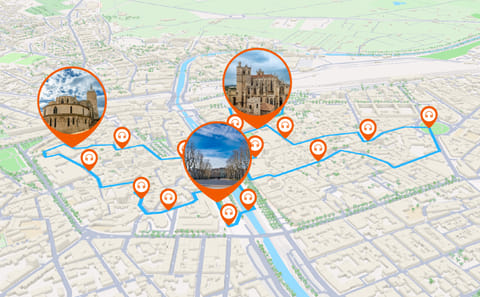 Audio-Guided Walking Tour of Historic Narbonne, France