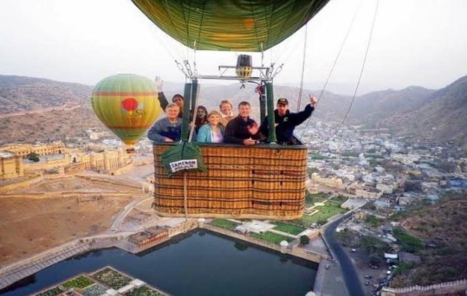 Hot Air Balloon Safari in Jaipur with Pick & Drop in A/C Transportation