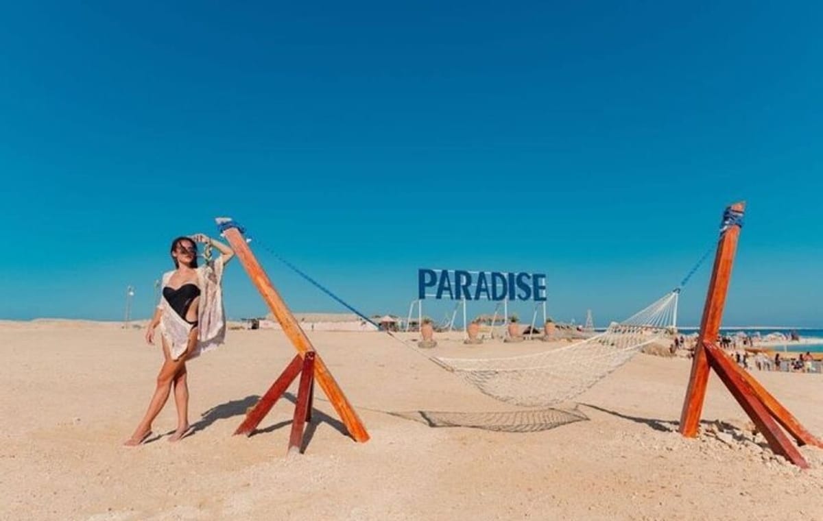 Paradise Island Snorkeling Cruise with Lunch from Hurghada