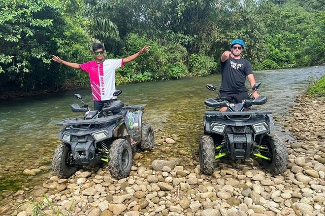 30 Minutes Khaolak ATV Quadbike & Waterfall Adventure & Transfer
