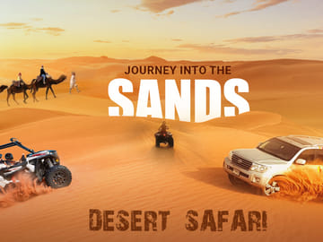 Desert Safari with Quad Biking and BBQ Dinner in Lahbab