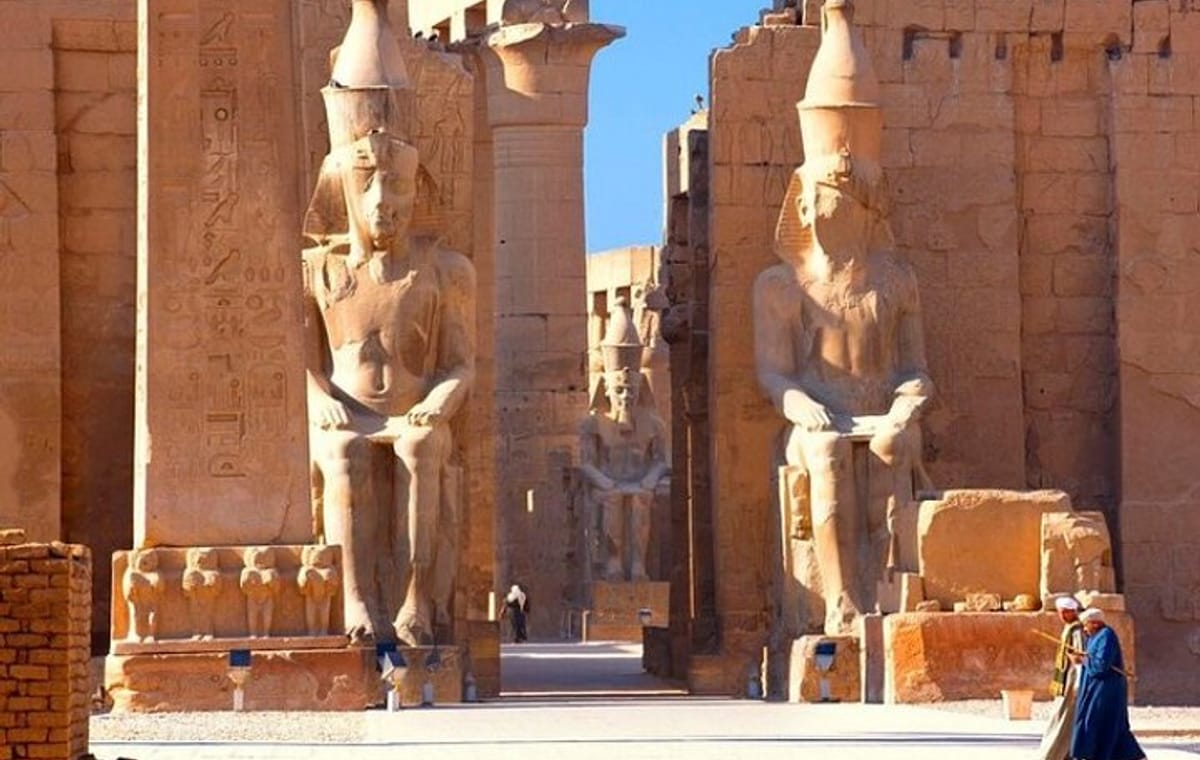 Hot Air Balloon with Luxor East Bank Exploration