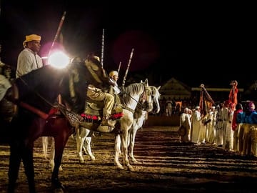 Culinary Experience and Entertainment at Fantasia Chez Ali, Marrakech