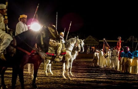 Culinary Experience and Entertainment at Fantasia Chez Ali, Marrakech