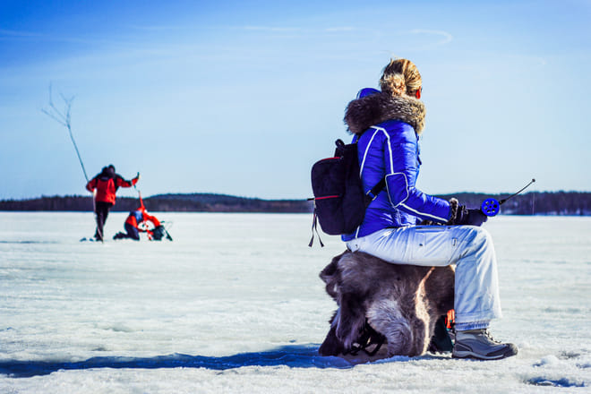 Snowshoe Trip for Ice Fishing - Rovaniemi photo 4