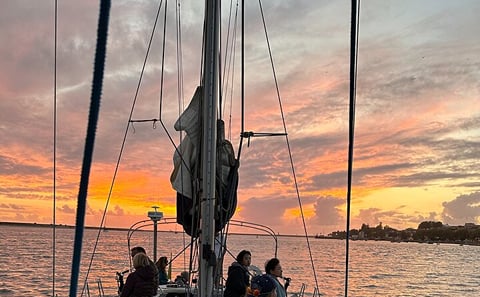 Porto Sunset Sailboat Cruise with Onboard Wine Tasting
