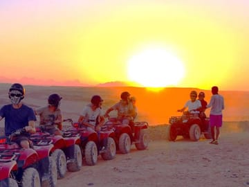 Morning Quad Biking Adventure in Hurghada Desert