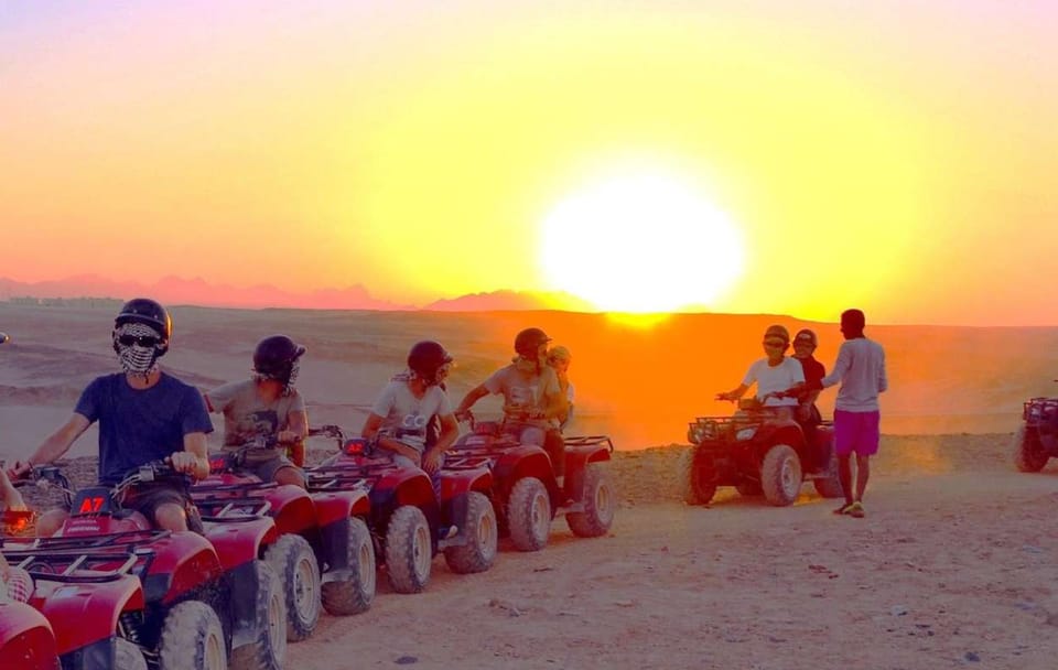 Morning Quad Biking Adventure in Hurghada Desert