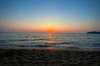Sunset from Falassarna Beach