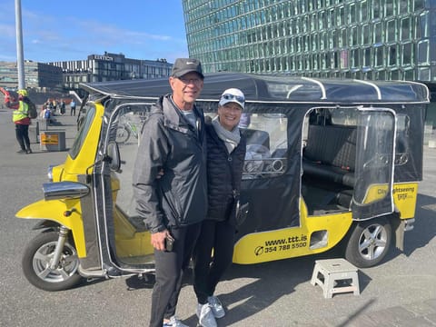 Private Reykjavík Tuk Tuk – Classic City Tour