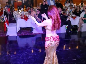 Belly dancer show
