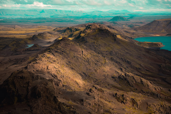 Volcanoes, Waterfalls and Glacier Landing – Helicopter Tour from Reykjavik photo 6
