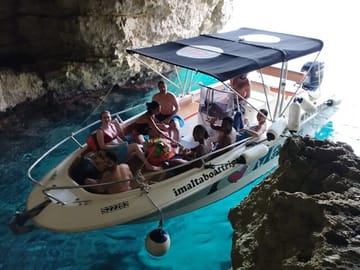 Private Boat Charter to Comino's Blue Lagoon from Attard