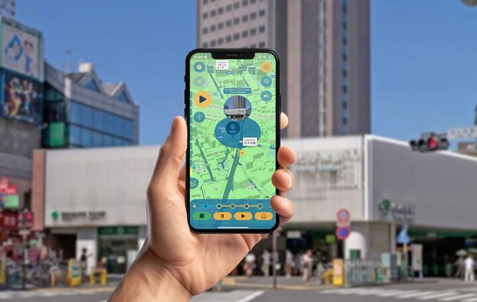 Self-Guided Walking Tour of Shibuya Using Tokyo Feeling App