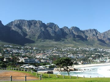 Table Mountain from behind - Twelve Apostles
