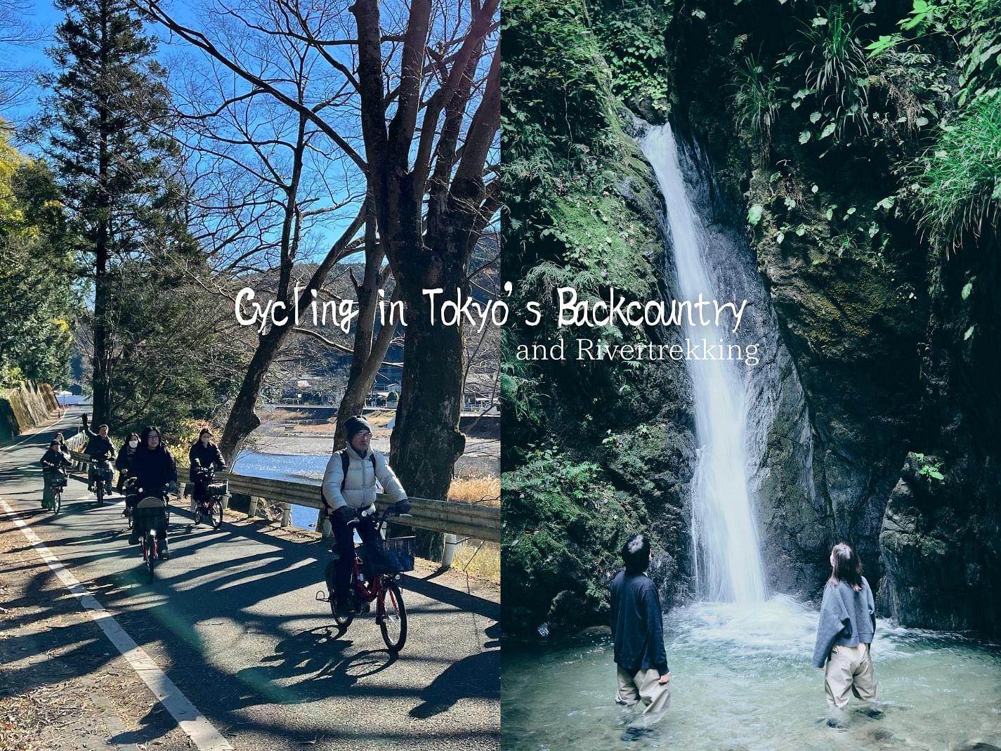 1 Day Tour in Tokyo Backcountry with E Bike Including River Trekking Adventure