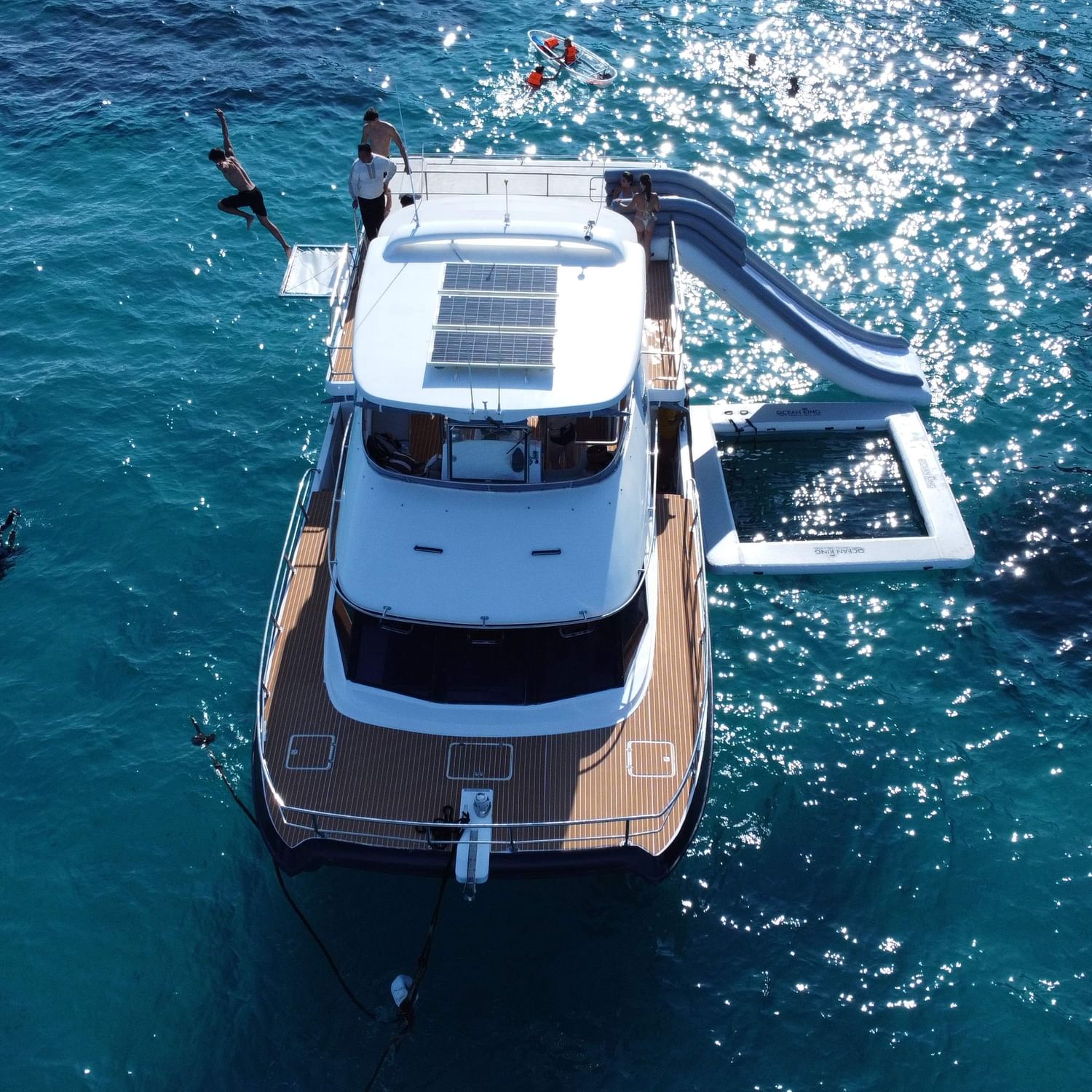 Discover Phi Phi & Maithon Islands in one day by Yacht—snorkel, explore Maya Bay, enjoy a buffet lunch, and relax with Thai snacks on a sunset cruise.