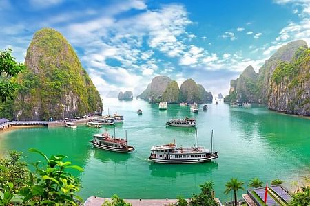 Halong Bay Day Cruise: Explore Stunning Caves & Island Adventures