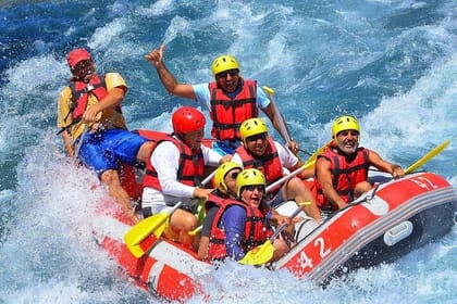 Thrilling Antalya River Rafting with Lunch & Hotel Pickup