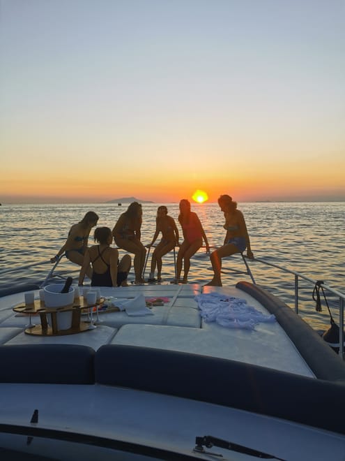 Exclusive Sunset Cruise from Sorrento on a 40-feets Boat