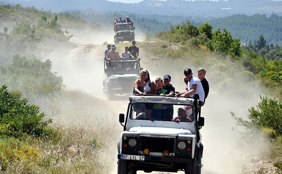 Antalya Jeep Safari Adventure with Lunch and Transfers