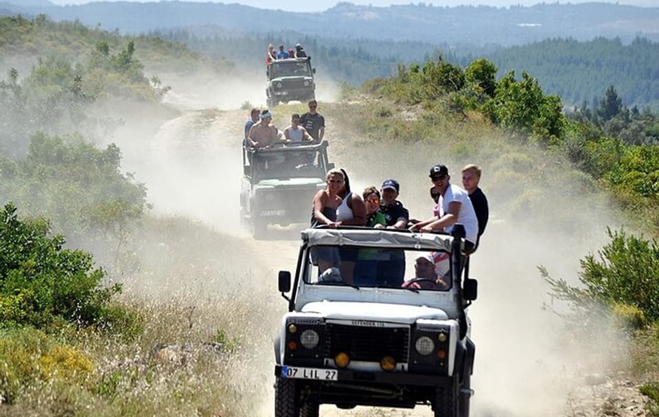 Antalya Jeep Safari Tour with Off-Road, Lunch & Transfer