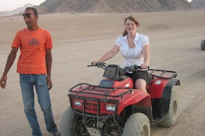 Quad Biking Adventure from Sharm El Sheikh Private