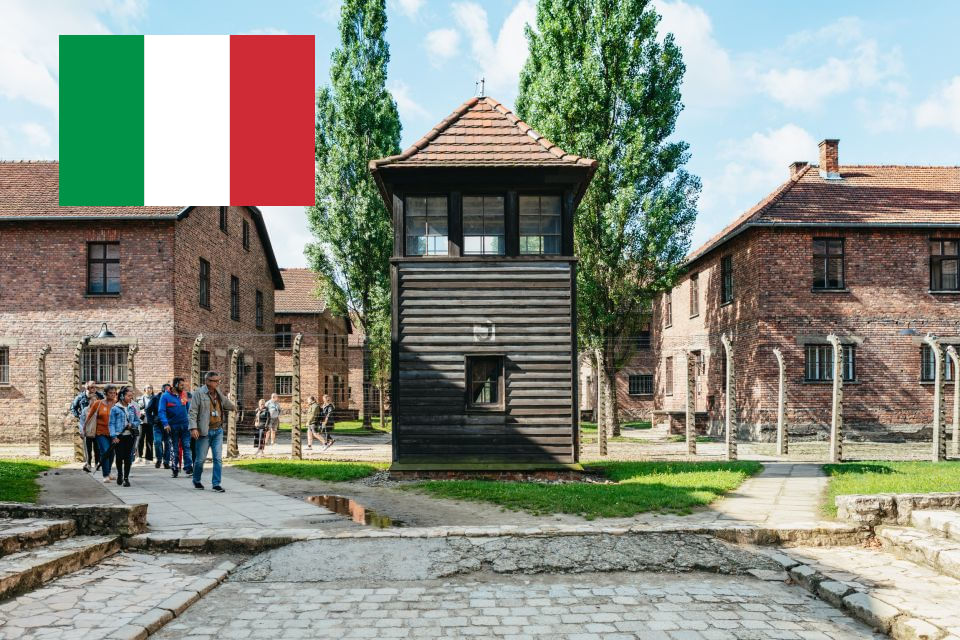 Auschwitz-Birkenau Italian Guided Tour from Selected Meeting Point