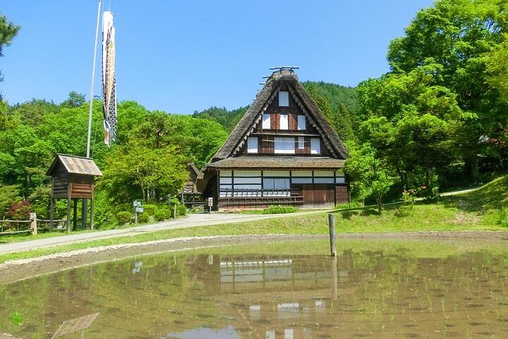 Hida Folk Village Museum Passes in Takayama Japan