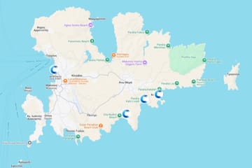 Private Beach Hopping Tour in Mykonos: Elia and Kalafatis