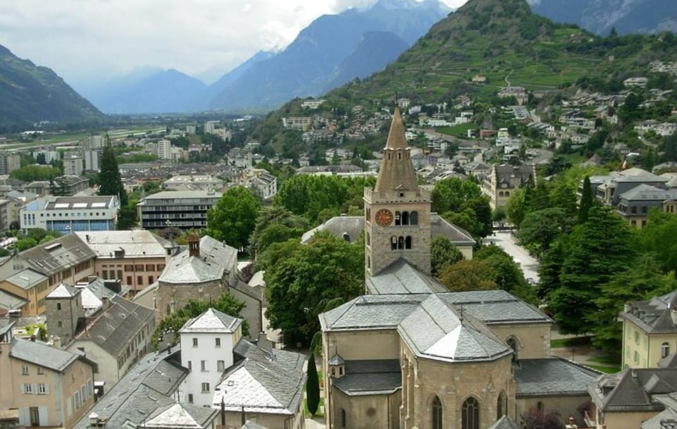 Explore Sion's Castles, Cathedrals, and Old Town Market