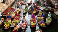 BANGKOK Join Tour Meaklong Railway Market and Damnoen saduak Floating Market 9