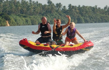 Wake Boarding in Negombo