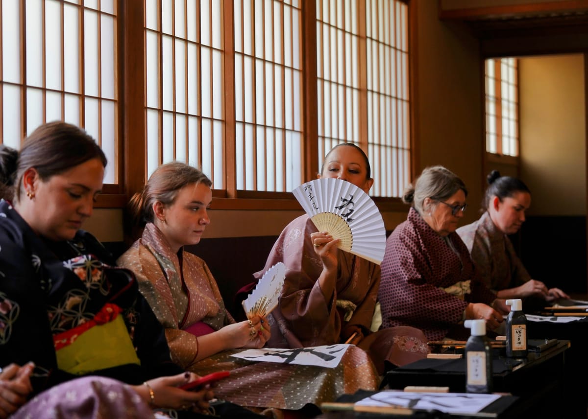 Experiencing traditional culture in a place of charm（Fuzei） certainly enriches the heart.