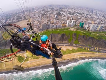 Paramotor Sky Tour Over Lima's Stunning Southern Coast