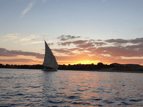 Aswan Sunset Felucca: Sail and Explore Nubian Village