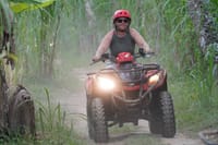 Ride ATV though off the beaten trek