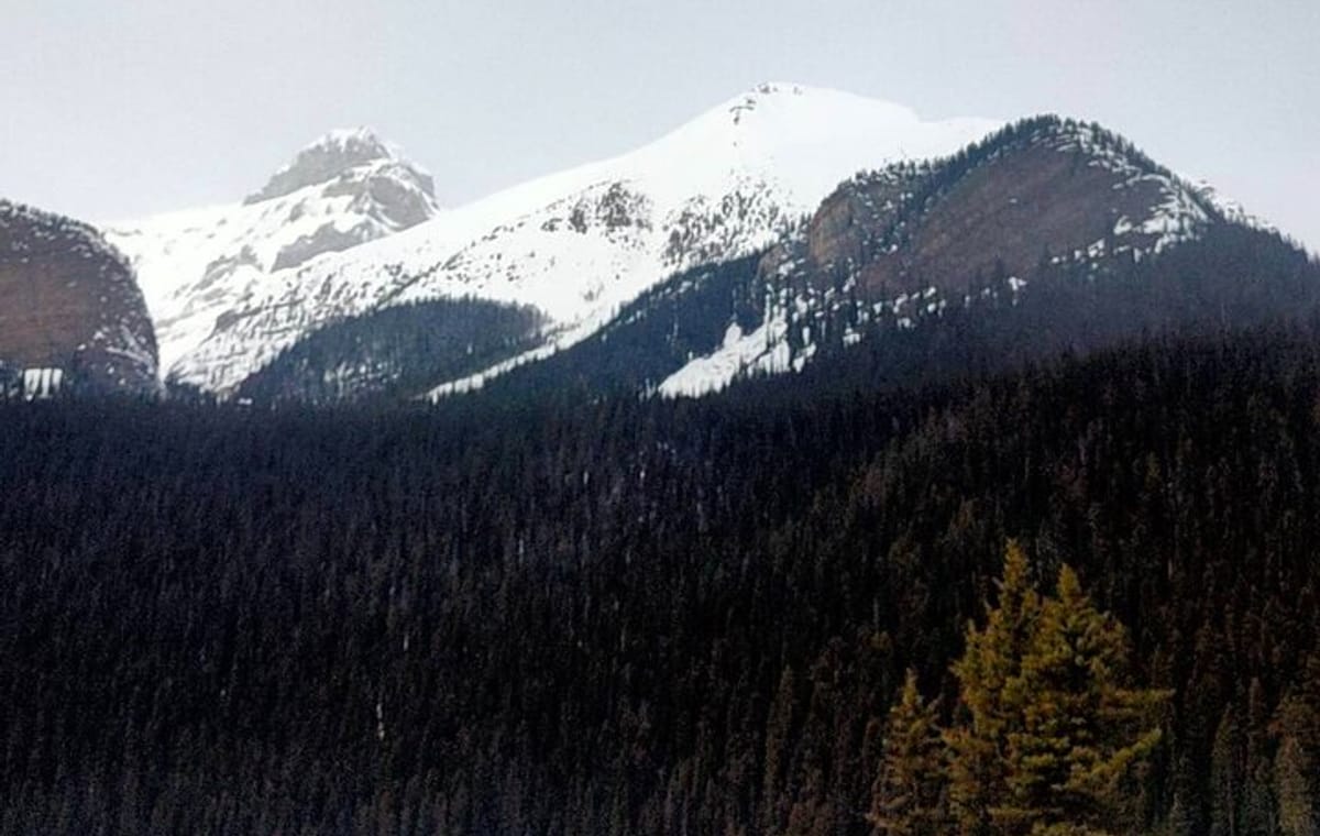 Lake Louise, Marble Canyon Icewalk and Banff Town from Banff