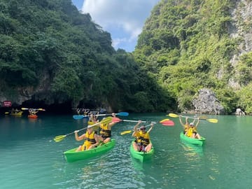 Halong Bay - Lan Ha Bay from Cat Ba Island: Cruise and Kayak Tour