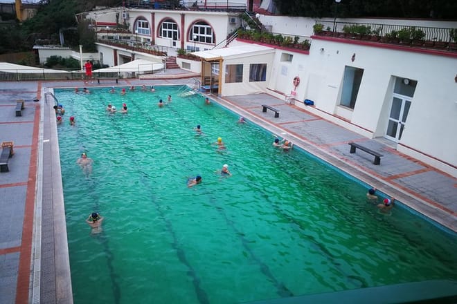 Thermal baths swimming pool