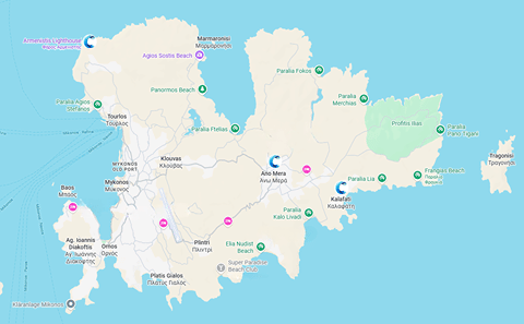 Mykonos Highlights Tour: Explore Ano Mera and Kalafati by Van