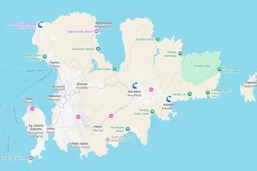 Mykonos Highlights Tour: Explore Ano Mera and Kalafati by Van