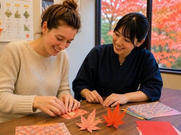 Origami Class in Kyoto with English-Speaking Instructor
