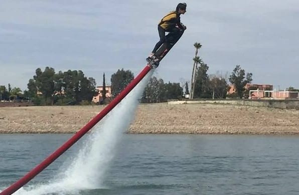 Jet Ski at Lake Takerkoust 4