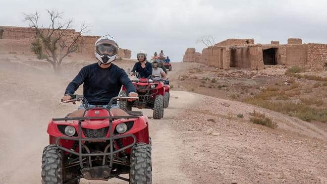 Quad Adventure in Agafay Marrakech Desert | 1 Day : Private & Luxury	 5