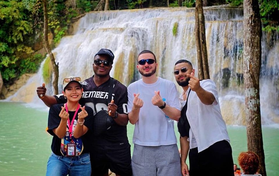 From Bangkok: Kanchanaburi, River Kwai and Erawan Waterfall Tour