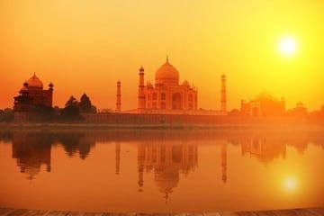 Taj Mahal Sunrise Tour with Agra Fort from New Delhi